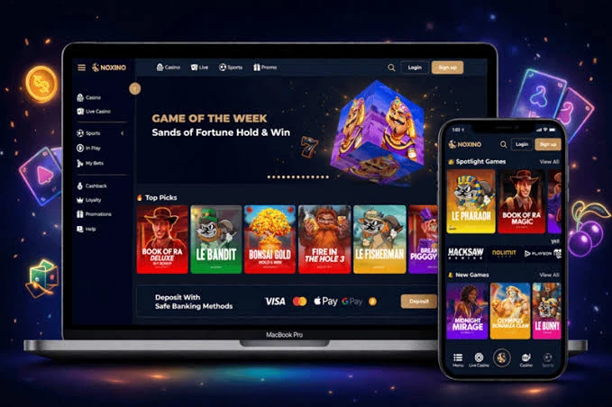 Noxino Casino App-Screenshot